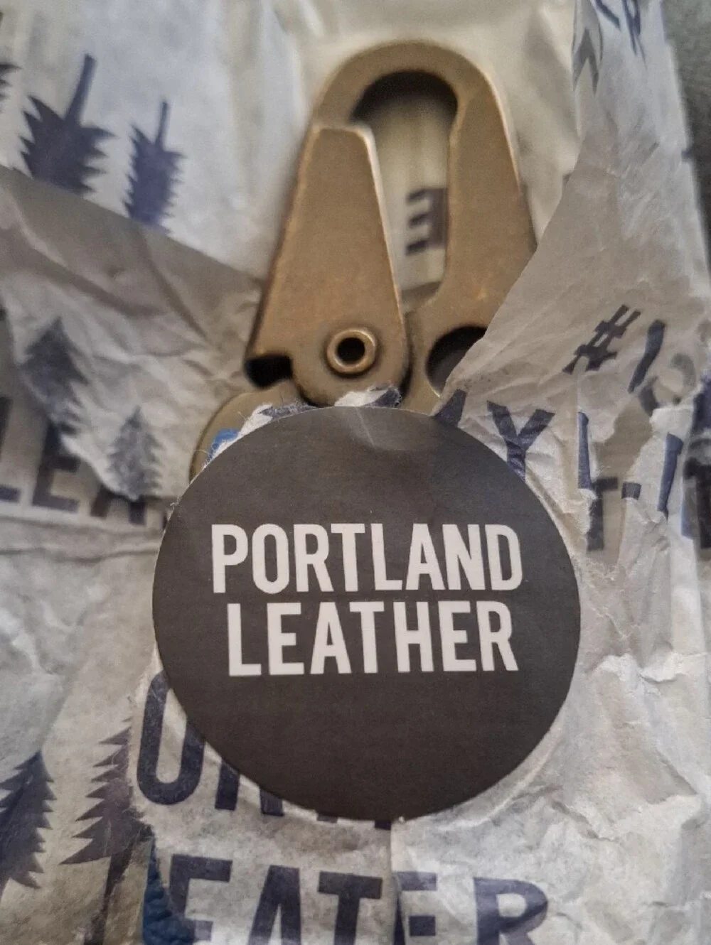 Portland Leather Goods Keychain(short) 